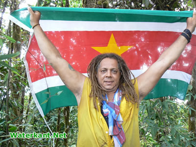 botty Sanches op de Juliana top